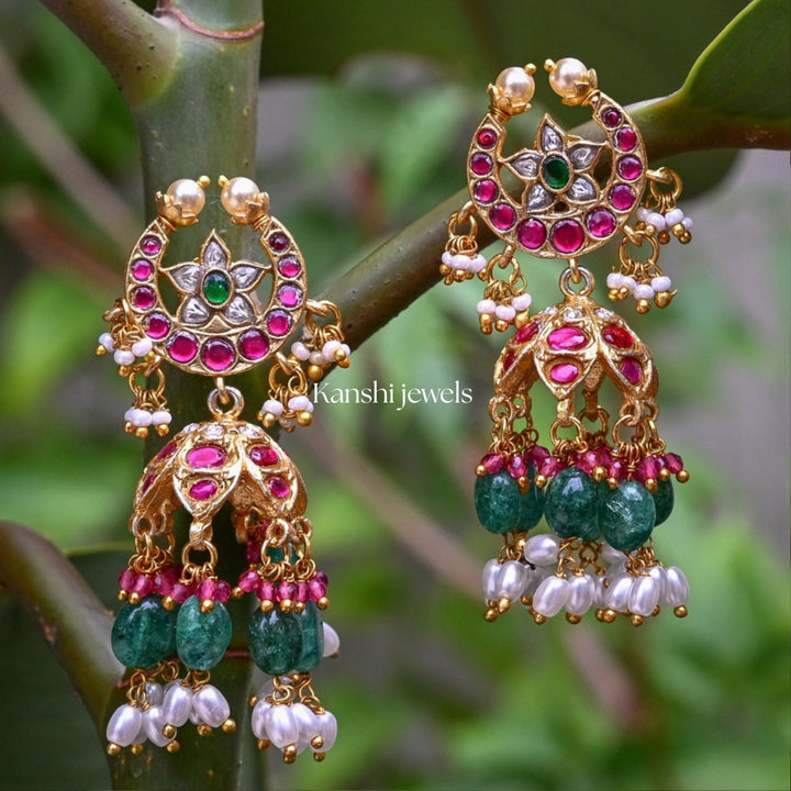 Classic Jadau Earrings