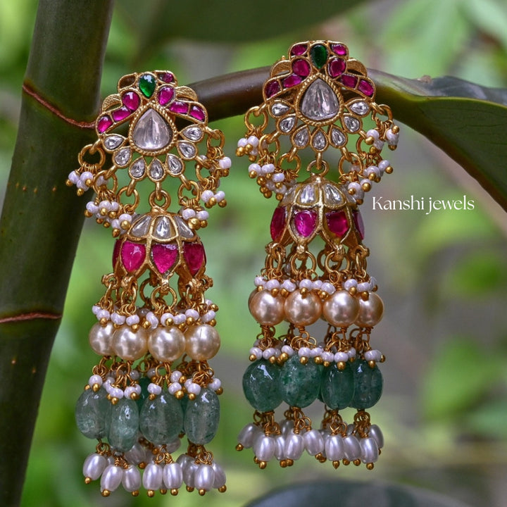 Classic Jadau Earrings