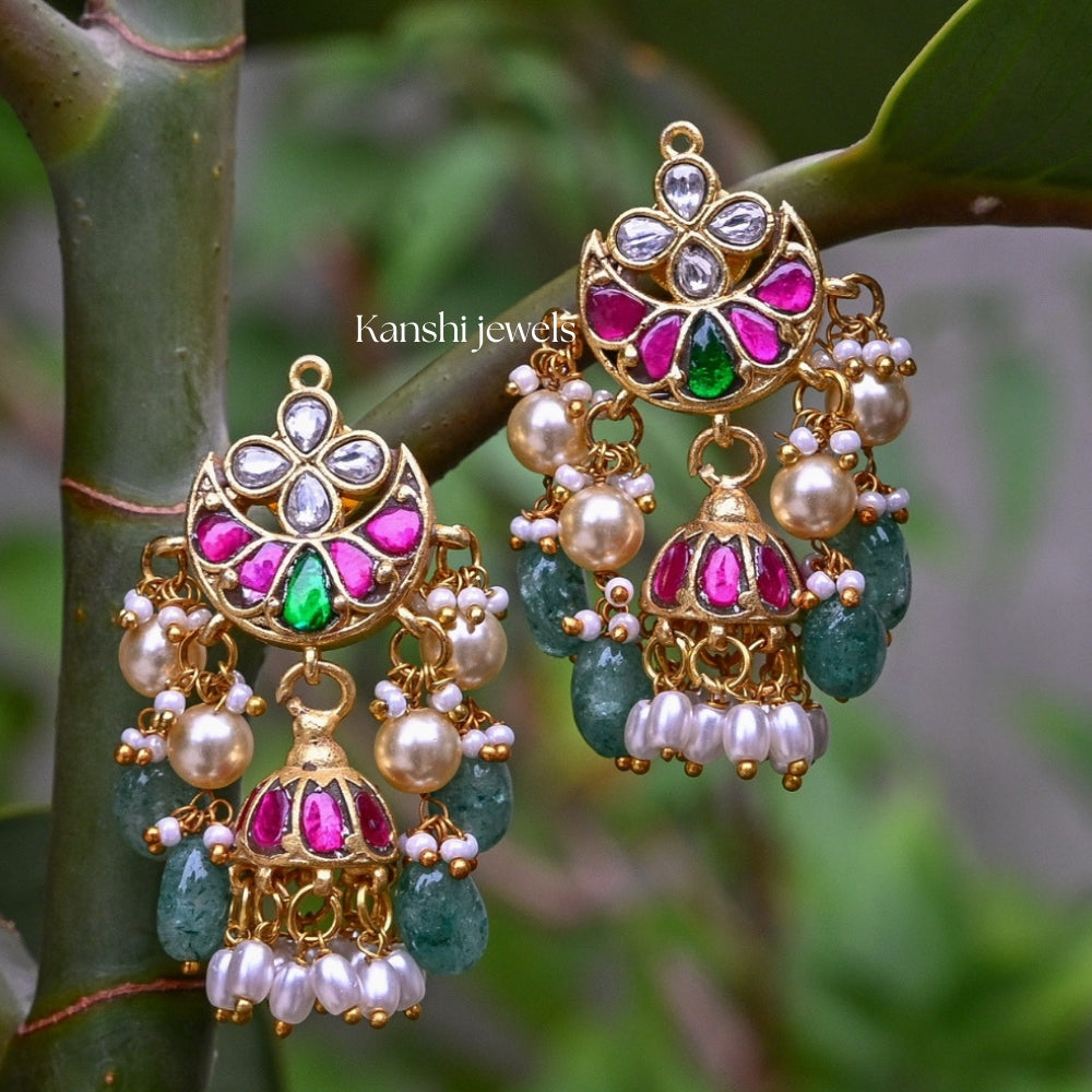 Classic Jadau Earrings