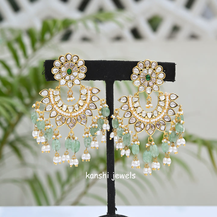 Mossanite earrings