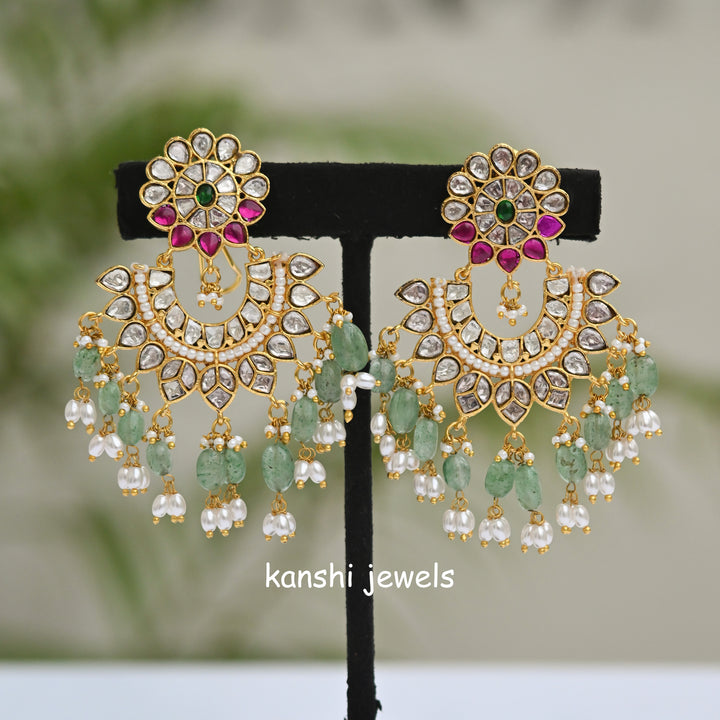 Mossanite earrings