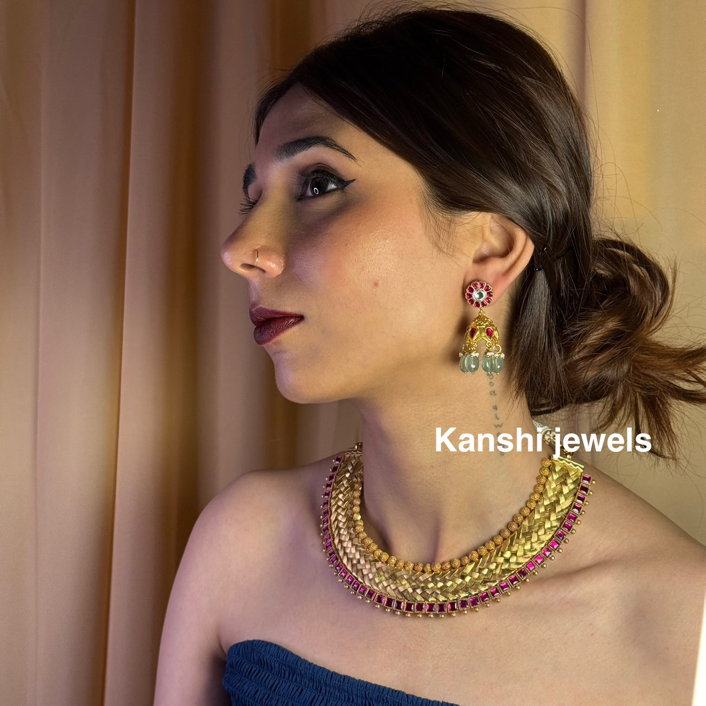 Nakashi Necklace earring set