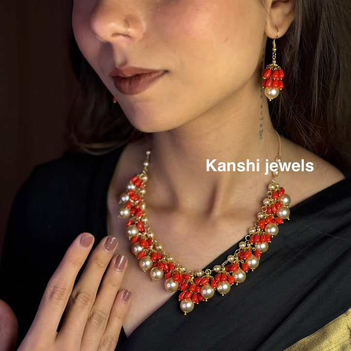 Kanshijewels , dulhan necklace , chokar necklace, kundan necklace, jadau necklace,  kanshi jewellery