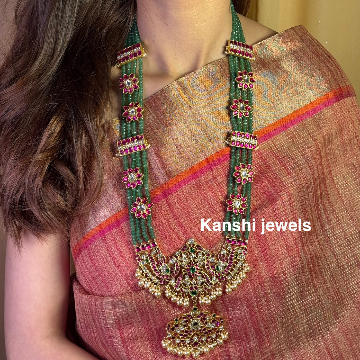 Kanshijewels , dulhan necklace , chokar necklace, kundan necklace, jadau necklace,  kanshi jewellery