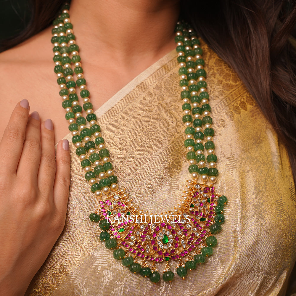 Swaroski emerald rani haram