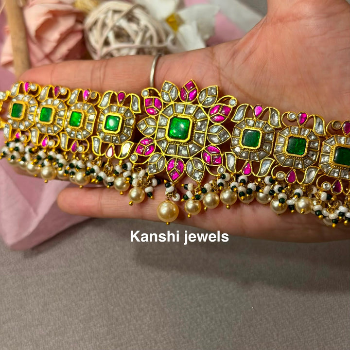 Rani handcut jadau necklace chokar