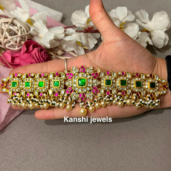 Rani handcut jadau necklace chokar