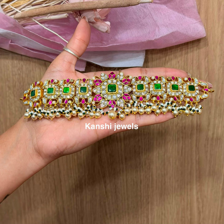 Rani handcut jadau necklace chokar