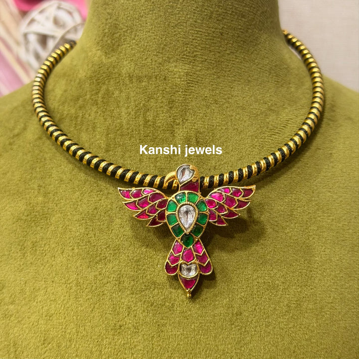 Super Elegant Eagle Pendant With Detachable Hasli