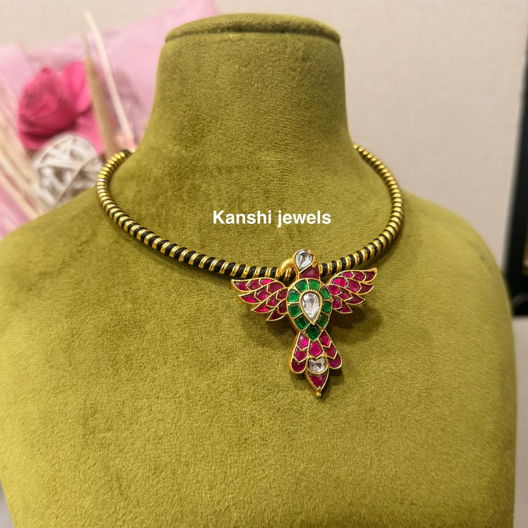 Super Elegant Eagle Pendant With Detachable Hasli