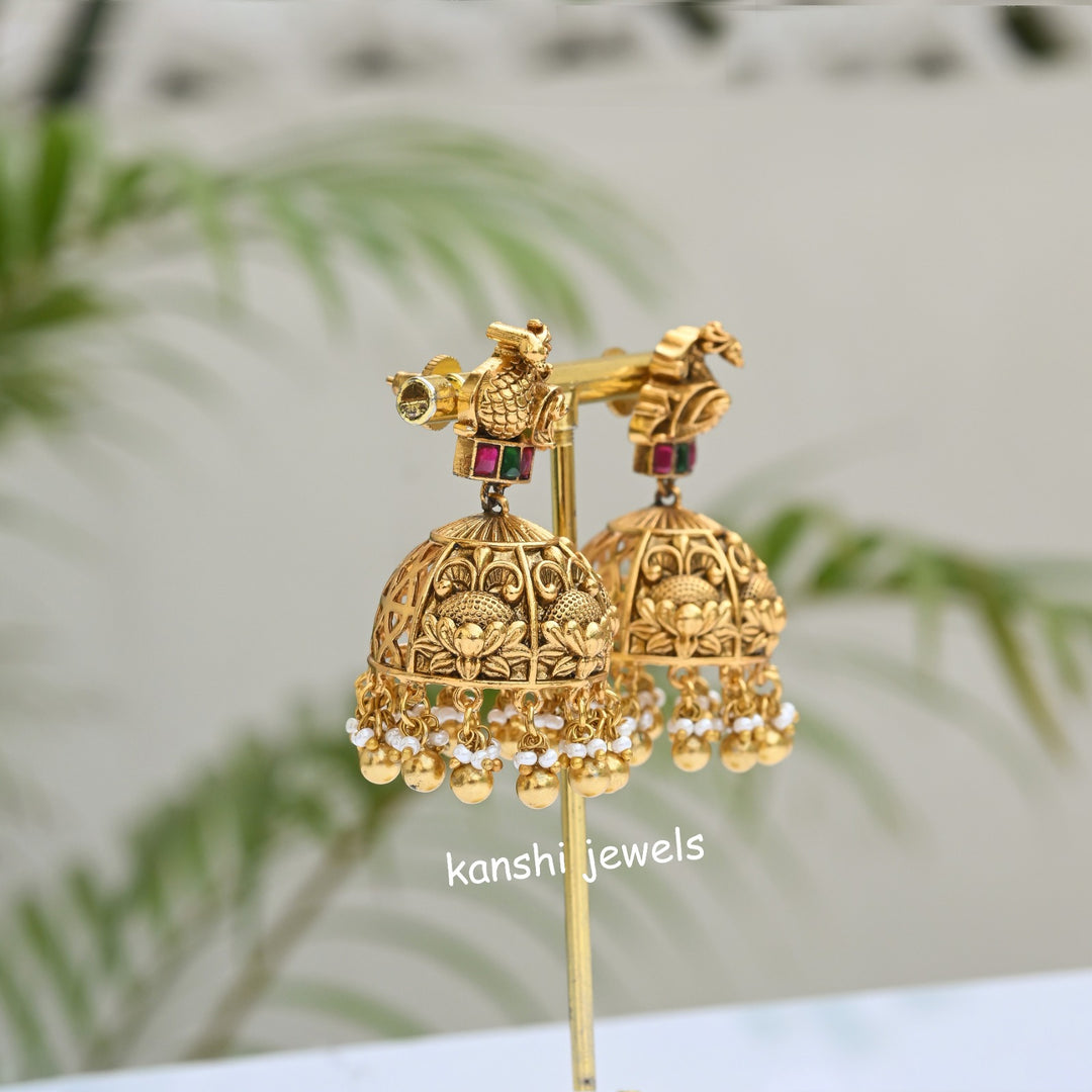 Nakashi jhumkas