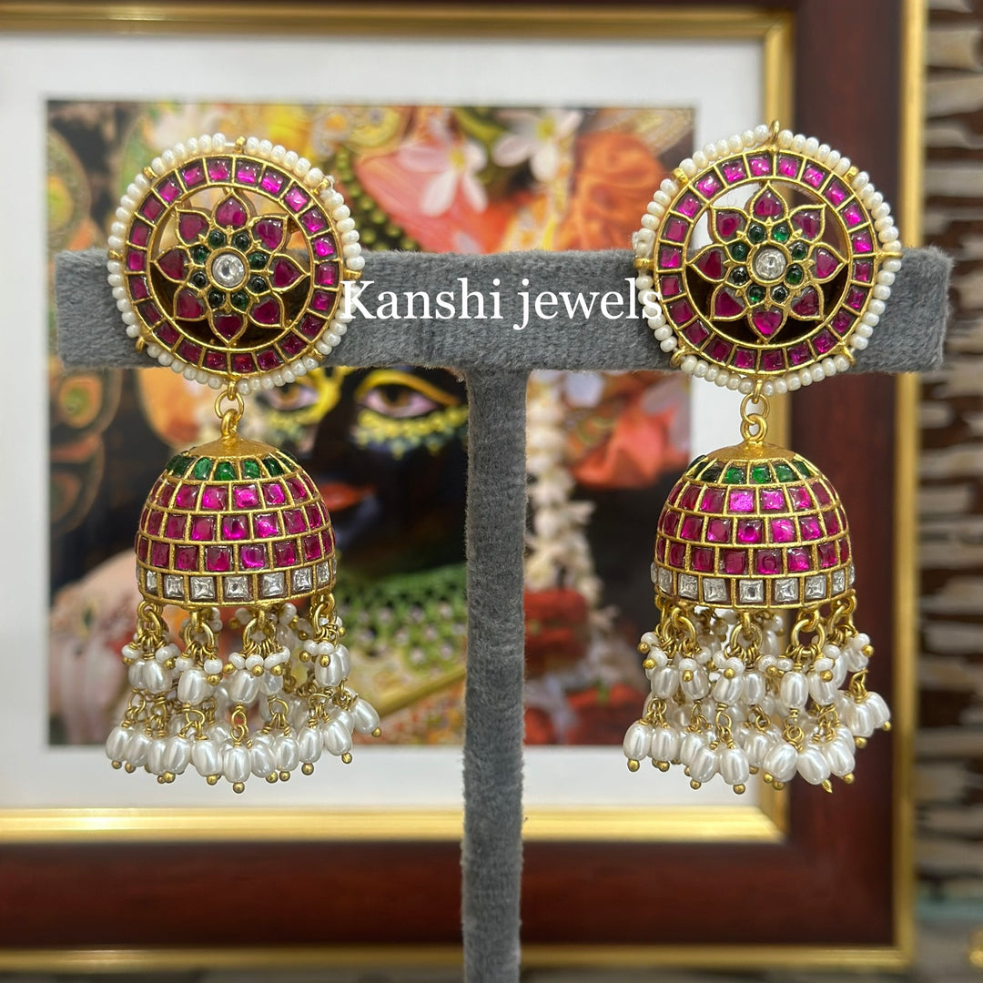 Jadau Kundan Earrings