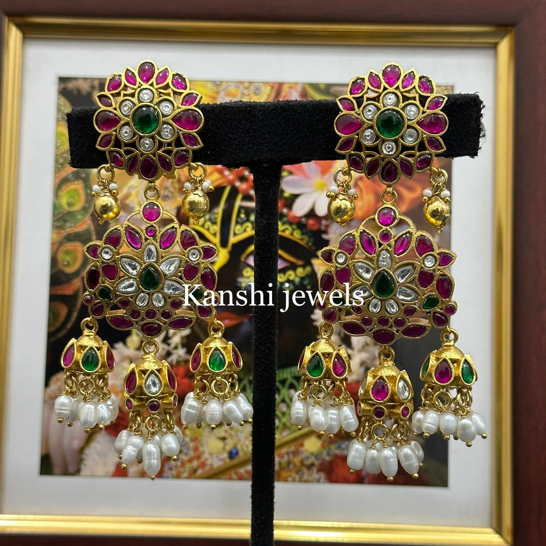 Jadau Kundan Earrings